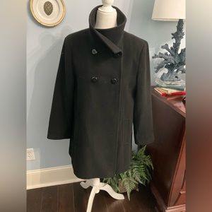 Beautiful black wool blend coat